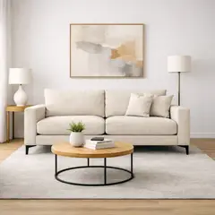 ARTSOFA - Sofá Tres Cuerpos Concept Crudo Antifluido