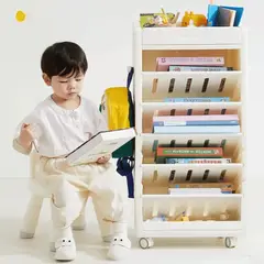 GENERICO - Librero Infantil Organizador de Libros con Ruedas soporta hasta 45 kilos