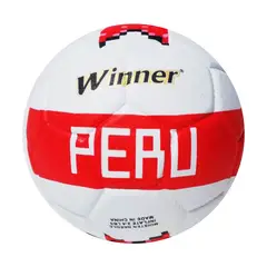 WINNER - PELOTA PARA BALONMANO HANDBOL TALLA 2 PU WINNER ROJO BLANCO