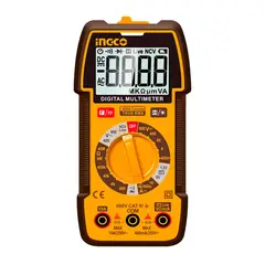 INGCO TOOLS - TESTER MULTIMETRO DIGITAL 600V ACDC PORTÁTIL INGCO DM36002