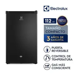 Electrolux - Frigobar 122 Litros 1 puerta Negro Electrolux ERA12D2P5AB