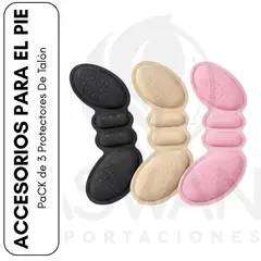 GENERICO - PaCK de 3 Protectores De Talón