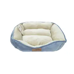 DENTITOY - Cama Puff Milou Comfort Gris Talla M
