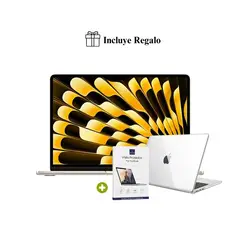 APPLE - Apple MacBook Air M5 13”  16GB RAM, 512GB SSD, Teclado Inglés  Starlight + Regalo