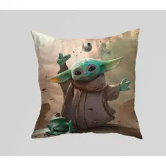 GENERICO - Cojín Grogu Baby Yoda La Fuerza te acompaña