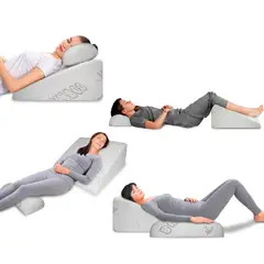 TERAFLEX - COJIN ANTIREFLUJO Y ALMOHADA CERVICAL MULTIUSOS TERAFLEX 60x55x30 CM