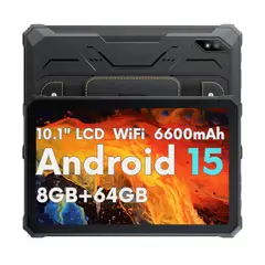 BLACKVIEW - Tablet Blackview Active 8 Pro 10.3” WiFi+4G 256GB 8GB RAM Negro