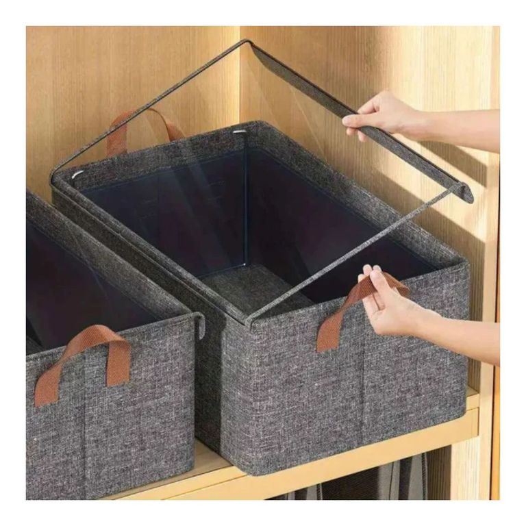 ORGANIZADOR DE ROPA PLEGABLE CON TAPA