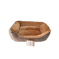 DENTITOY - Cama Puff Milou Dentitoy Comfort Beige Talla L