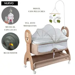 EBABY - Mecedora colecho Electrica Seren  música , luz y bluetooth