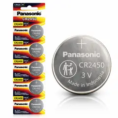 PANASONIC - Panasonic Pila De Litio Cr2450 (3v)- Blister X 5 Unid