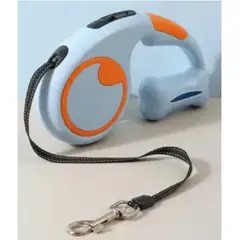 GENERICO - Correa Retráctil para Perros Con Dispensador de Bolsas - CELESTE