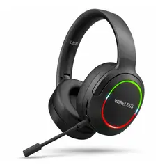 GENERICO - Audifonos Bluetooth Diadema Gamer L800 Microfono Luz Rgb Aux 3.5mm PC PS4 PS5 Laptop