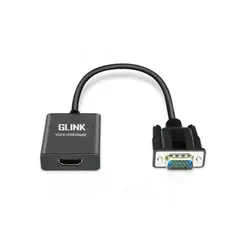 GENERICO - Adaptador VGA Macho a Hdmi Hembra Full Hd GL-009 GLINK