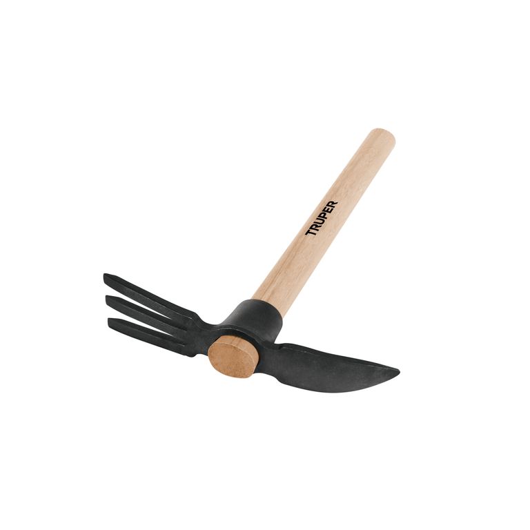Rastrillo pico, mango de madera 14 TRUPER