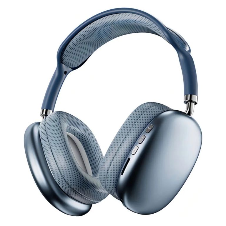 Genérico Audífonos Bluetooth P9 PRO MAX - Azul