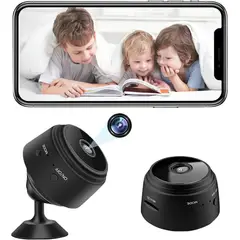 GENERICO - Mini Cámara Espía Wifi A9, Vigila en tiempo real desde tu celular