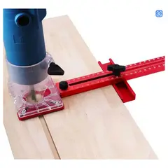 MAXTOOLS - GUIA DE CORTE Y RANURADO PARA RUTEADORA Palma