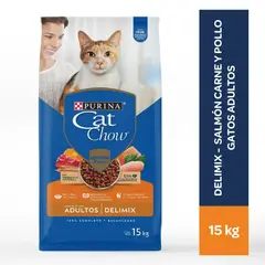 CAT CHOW - Comida de Gato Cat Chow Delimix 15Kg