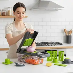 GENERICO - Picador de Verduras Alimentos Multifuncion