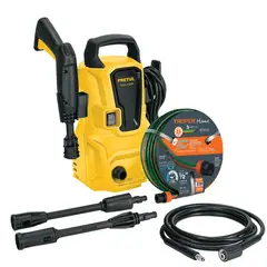 PRETUL - Hidrolavadora Portatil 1200W 1350psi + Manguera 15 metros Pretul