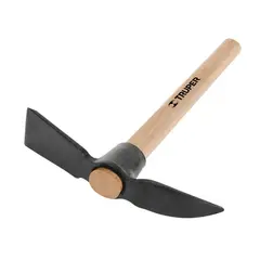 Truper - Pico para jardín mango de madera 14 Truper
