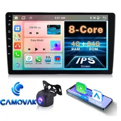 GENERICO - AUTORADIO 4+64GB QLED 09PULG ANDROID CARPLAY+AUTO INALAMBRICO