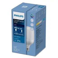 PHILIPS - Foco LED Botella TrueForce 40W Luz Fría Philips 4000lm