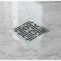 DURAGRIF - SUMIDERO CROMADO 4 ANTIOLOR FL640