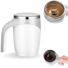 GENERICO - TAZA MEZCLADORA A PILAS COLOR BLANCO
