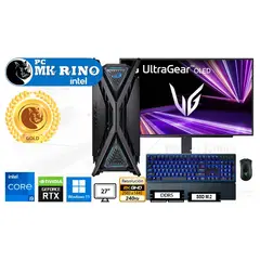 INTEL - Computadora Enovu Intel Core i9-14900KF 32GB 2TB SSD 27" RTX 5070 12GB Windows 11 Pro