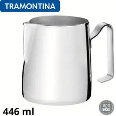 TRAMONTINA - Lechera para Barista Tramontina en Acero Inoxidable 446 ML