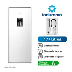 INDURA - Refrigeradora Indurama 177L  Blanco RI-289DBL