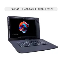 NOVATAB - TABLET NOVAT-15 4G 4GB 32GB Iron Grey + Keyboard Pack.