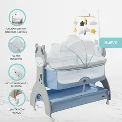 EBABY - Cuna Colecho Mecedora «SEREN» Blue