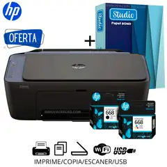 HP - IMPRESORA MULTIFUNCIONAL HP DESKJET INK ADVANTAGE 2975 (AJ4Y5A) WIFI, USB