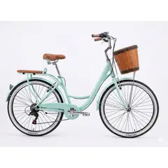 Box Bike - Bicicleta Box Vintage Aros 26 con Shimano - Verde
