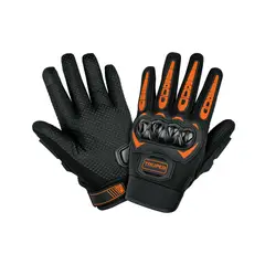 TRUPER - Guante con Protección y Táctiles para Moto TRUPER