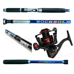 RAPALA - EQUIPO DE PESCA SPINNING CAÑA 2.70 M  RAPALA Y CARRETE 4000 RAPALA
