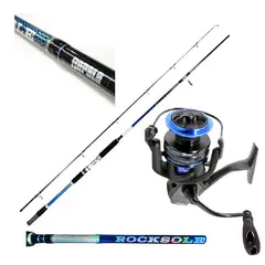RAPALA - EQUIPO DE PESCA SPINNING CAÑA 2.70 M RAPALA Y CARRETE 4000 OKUMA