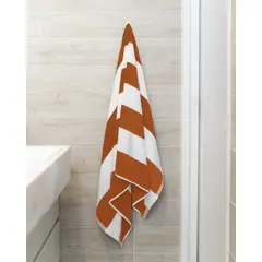 COBITEX HOME - Toalla playera Citrus Stripe 1.60 x 0.75 cm - 550 gramos 100% algodón pima
