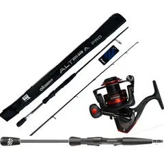 OKUMA - EQUIPO DE PESCA SPINNING CAÑA 2.70 M Y CARRETE 4000