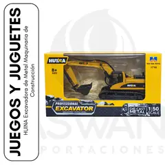 GENERICO - HUINA Excavadora de Metal Maquinaria de Construcción