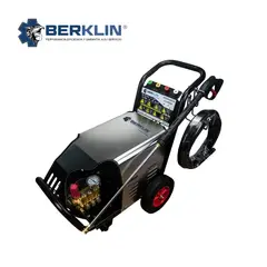 BERKLIN - HIDROLAVADORA DE ALTA PRESIÓN 2175PSI CON CUBIERTA DE ACERO 4HP - 220V