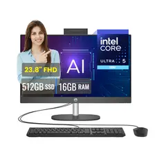 HP - All In One HP ProOne 240 G10 Intel Ultra 5 125U 16GB RAM 512GB SSD 23.8" FHD FreeDOS