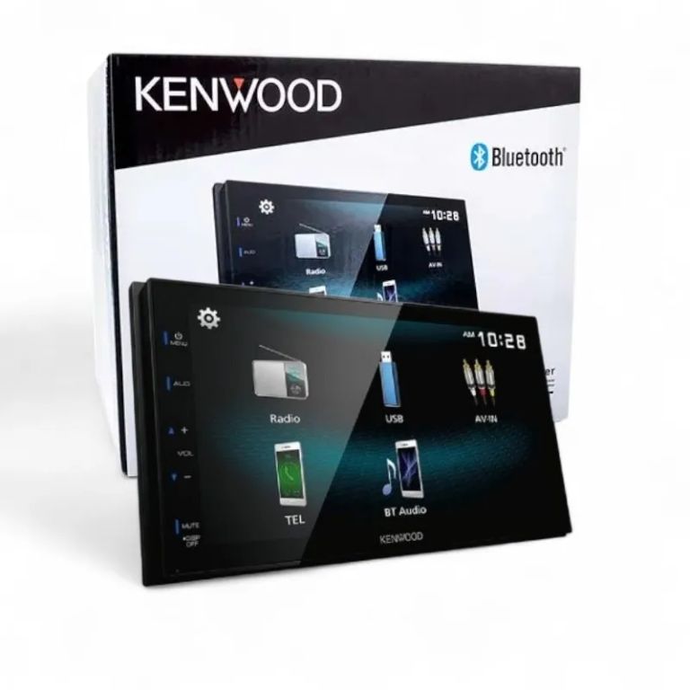 Autoradio con pantalla tactil 7 pulgadas kenwood dmx125bt.