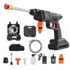 GENERICO - Hidrolavadora 200V Doble Batería Potente Portatil Carro Auto