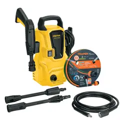 PRETUL - Hidrolavadora Portatil 1200W 1350psi + Manguera 10 metros Pretul