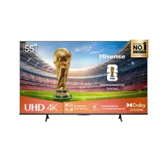 Hisense - Televisor Hisense 55 55A6N8 UHD 4K Google TV
