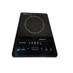 NATIONALIZER - Cocina Inducción de 1 Hornilla NNATIONALIZER NN-ALPI05 de 2000W - Negro